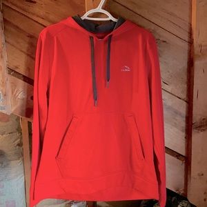 Men’s LLbean hooded sweatshirt